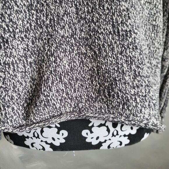 J. JILL BICONSTITUENT FIBER BLEND TURTLENECK GRAY RN 97641 SIZE M - Picture 8 of 11